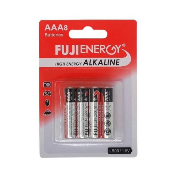 Батарейки AAA Fuji High Energy 8шт долгоиграющие