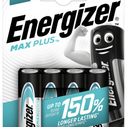 Baterijas Energizer max plus AA B4 1.5V Alkaline, 4 gab