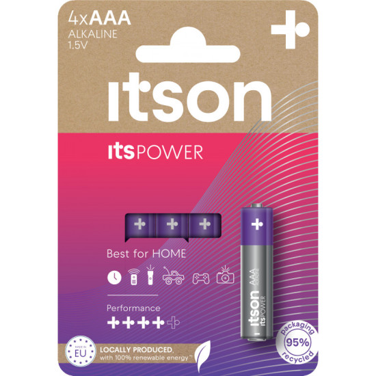 Батарейки itson "itsPOWER Alkaline AAA", Защита от протекания