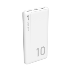 Внешний аккумулятор Silicon Power SP10KMAPBKGP150W 10000mAh белый Micro-USB Type-C Dual USB-A