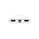 Внешний аккумулятор Silicon Power SP10KMAPBKGP150W 10000mAh белый Micro-USB Type-C Dual USB-A