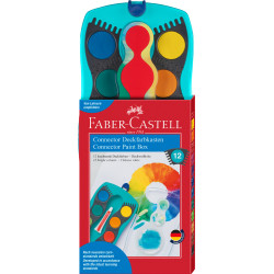 Акварель Faber-Castell Connector 12 цветов непрозрачные