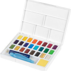 Акварель Faber-Castell Creative Studio 24цвета с кистью