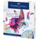 Акварельные краски Faber-Castell 12 цветов 9мл + аксессуары