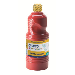 Guaša krāsa Giotto 1000ml, sarkana
