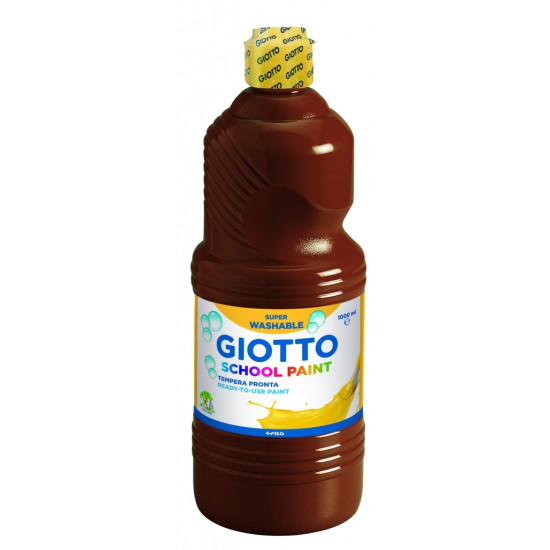 Гуашь Гаусс Фила Giotto 1000мл коричневый
