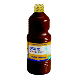 Гуашь Гаусс Фила Giotto 1000мл коричневый