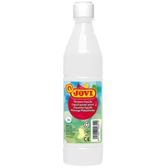 Guaša krāsa Jovi 500ml, balta