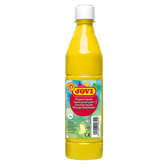 Guaša krāsa Jovi 500ml, dzeltena