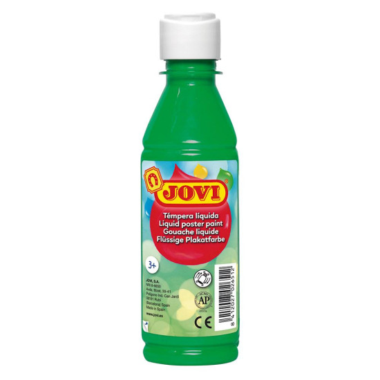 Guaša krāsa Jovi 500ml, zaļa