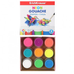 #Guaša krāsas ERICH KRAUSE NEON 9 krāsas