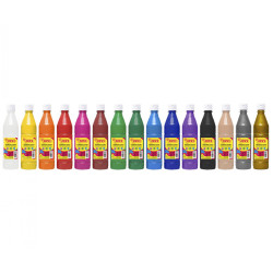 Guaša pudelē JOVI METALIC, 500 ml, sudraba kr.