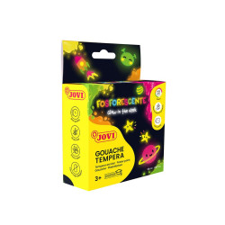 Guaša krāsas Jovi PHOSPHORESCENT 35ml, 4 krāsas