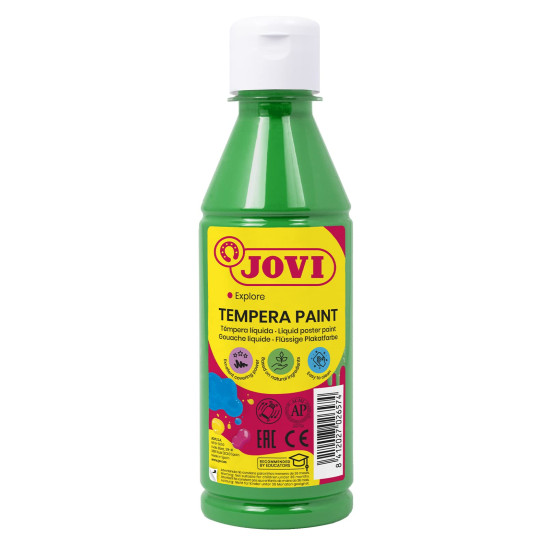 Guaša krāsa Jovi 250ml, zaļa