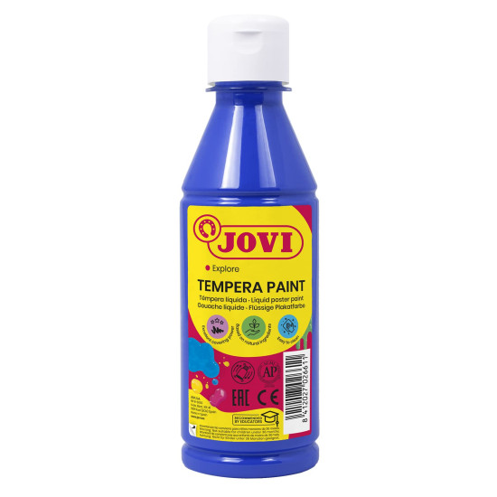 Guaša krāsa Jovi 250ml, tumši zila