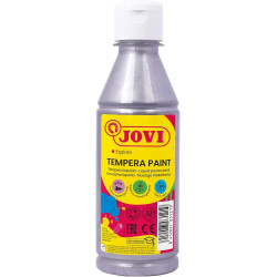 Guaša krāsa Jovi Metalic 250ml, sudraba