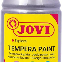 Guaša krāsa Jovi Metalic 250ml, sudraba