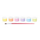 Guaša krāsas Jovi Pastel ar otiņu 15ml, 6 pasteļkrāsas
