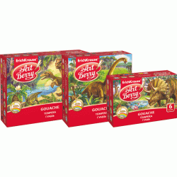 ***Guaša krāsas Erich Krause 20ml, 9 krāsas