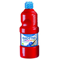 Краска Giotto  500мл  Акрил красный
