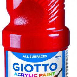 Краска Giotto  500мл  Акрил красный