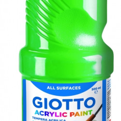 Акриловая краска Giotto 500мл Зеленая