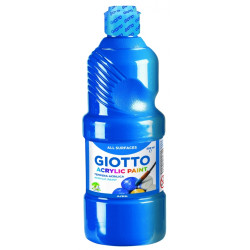 Akrila krāsa Giotto 500ml, zila