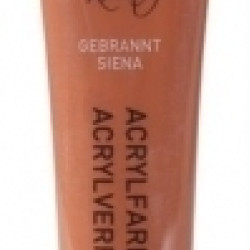 Акриловая краска TopPoint 75мл коричневый  Burnt Sienna