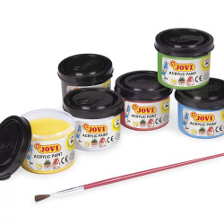 Akrila krāsa Jovi Decor, 6 krāsas