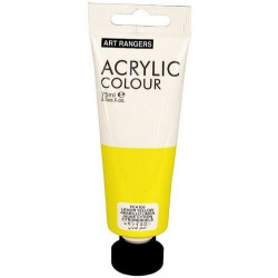 Akrila krāsa Art Rangers 75ml, Lemon Yellow