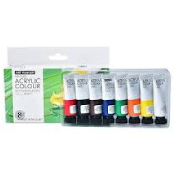 Akrila krāsas Art Rangers 22ml tūbiņā, 8 krāsas