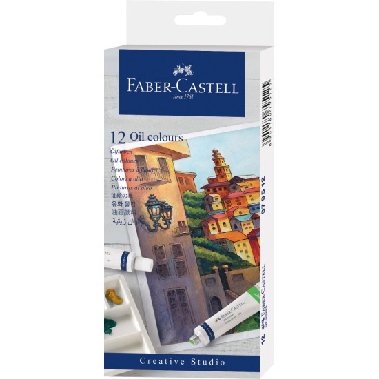 Масляные краски Faber-Castell В набор 12 цветов 20 мл