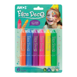 Аквагрим Amos 6цветов БезопасныйДляДетей