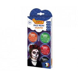*Grima krēma komplekts JOVI HALLOWEEN, 6 krāsas
