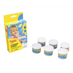 Pirkstu krāsas Jovi Pastel 35ml, 6 krāsas