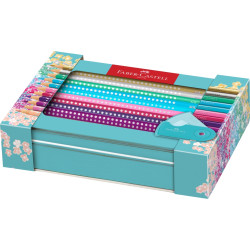 Цветные карандаши Faber-Castell Sparkle 20 цветов с блестками