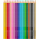 Цветные карандаши Faber-Castell Sparkle 20 цветов с блестками