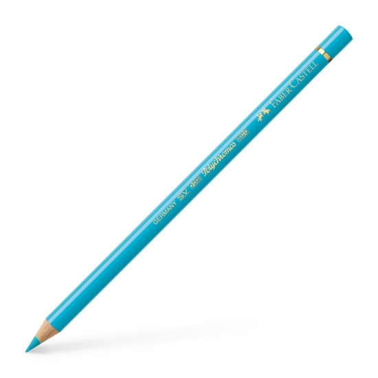 Krāsains zīmulis Faber-Castell Polychromos 154, Light Cobalt Turquoise