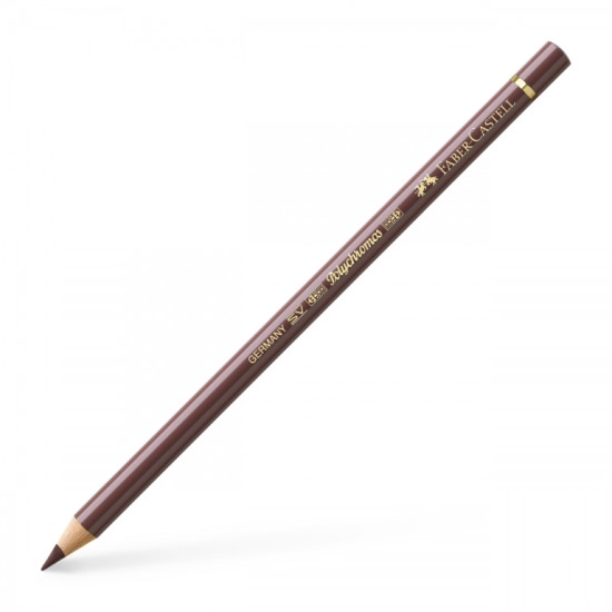 Krāsains zīmulis Faber-Castell Polychromos 176, van Dyck Brown