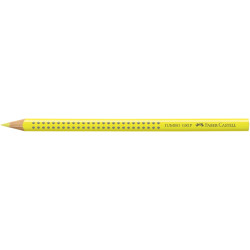 Trīsstūrveida krāsains zīmulis Faber-Castell Jumbo Grip, dzeltens