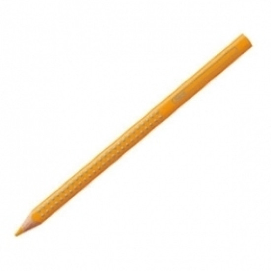 Trīsstūrveida krāsains zīmulis Faber-Castell Jumbo Grip, tumša hroma dzeltens