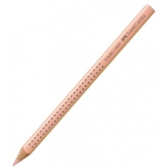 Trīsstūrveida krāsains zīmulis Faber-Castell Jumbo Grip, ādas tonis