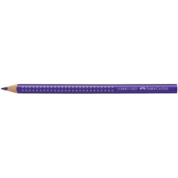 Trīsstūrveida krāsains zīmulis Faber-Castell Jumbo, tumši violets