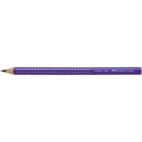 Trīsstūrveida krāsains zīmulis Faber-Castell Jumbo, tumši violets