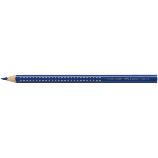 Trīsstūrveida krāsains zīmulis Faber-Castell Jumbo Grip, violeti zils