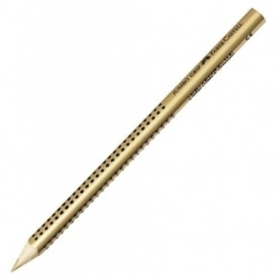 Карандаш Faber-Castell Jumbo Grip Металлический Золото Водорастворимый