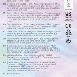 Trīsstūrveida krāsainie zīmuļi Faber-Castell Colour Grip Unicorn 10+3 krāsas