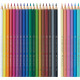 Цветные карандаши Faber-Castell Colour Grip Unicorn 18+6 в картонной упаковке