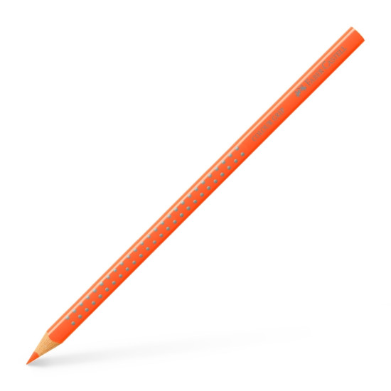 Цветной карандаш Faber-Castell Grip 2001 Неон оранжевый