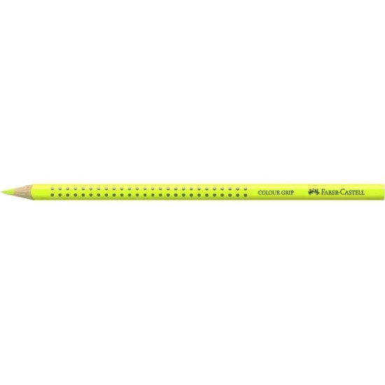 Krāsains zīmulis Faber-Castell Grip gaiši dzeltena glazūra